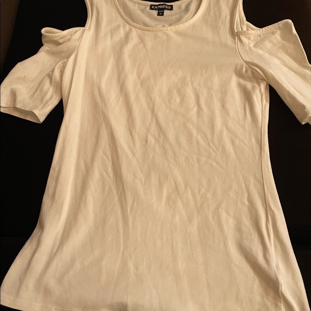 Express Open Shoulder Top